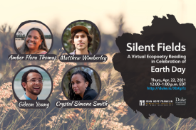 Silent Fields: A Virtual Ecopoetry Reading in Celebration of Earth Day